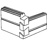 Timber Dovetail Corner